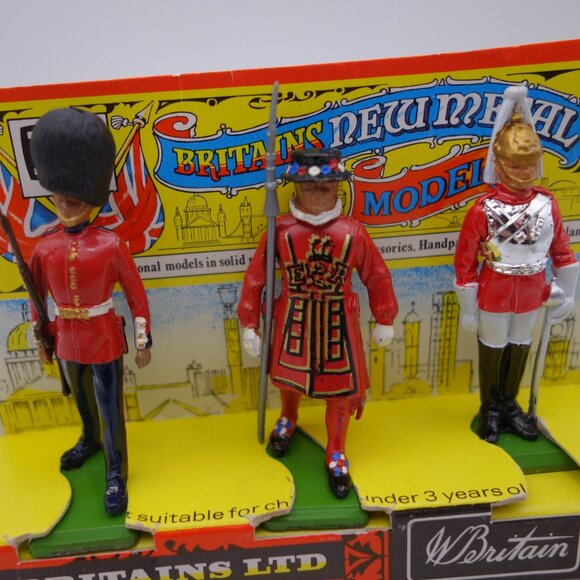 Britains Ltd Three Figure New Metal Walthamstow London E17 Printed in England - Picture 3 of 16